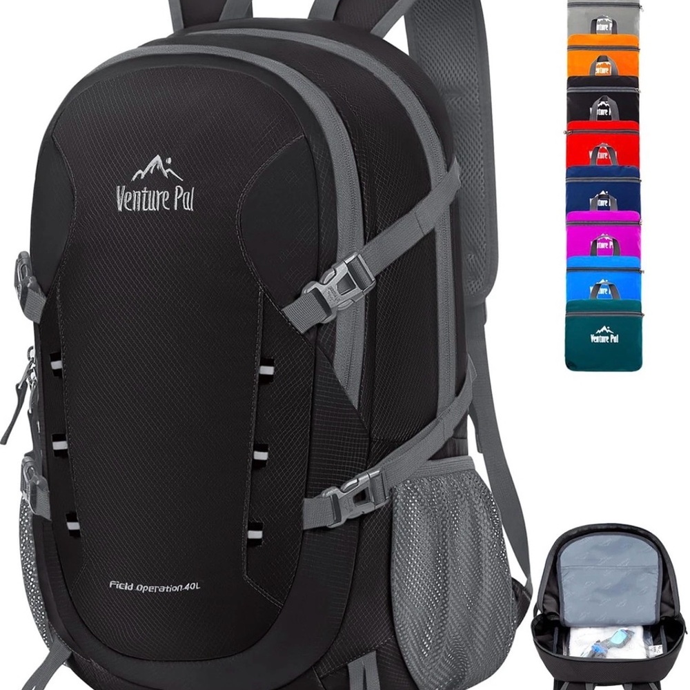 Venture Pal 40L Lightweight Packable Travel Hiking Backpack